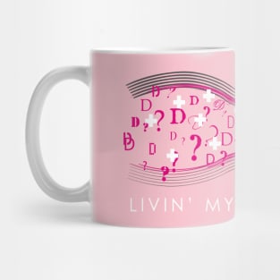 Livin' My Breast Life (version 2) Mug